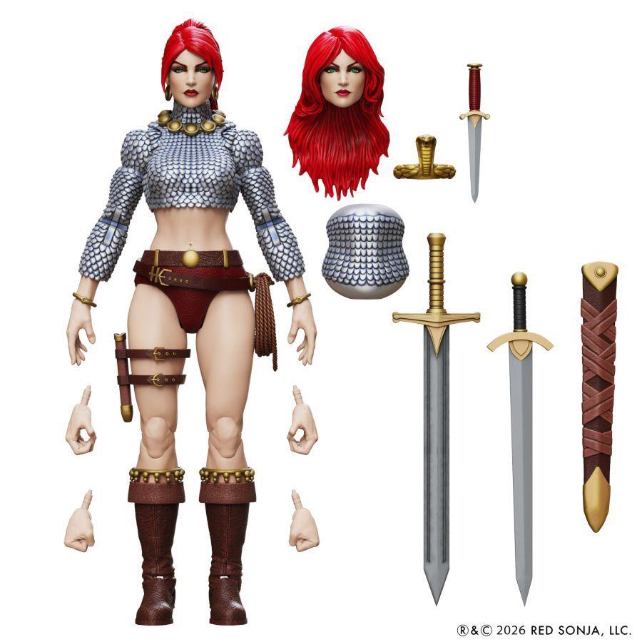 Red Sonja - Immortal Red Sonja 1:12 Scale Epic H.A.C.K.S. Figure