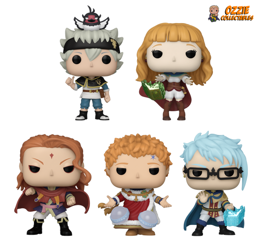 Black Clover 2024 Bundle - 5 POP! Vinyls