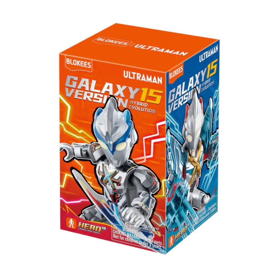 Ultraman - Galaxy Version GV15 "Hybrid Evolution" Blind Box (Display of 9)