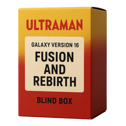 Ultraman - Galaxy Version GV16 "Fusion and Rebirth" Blind Box (Display of 9)