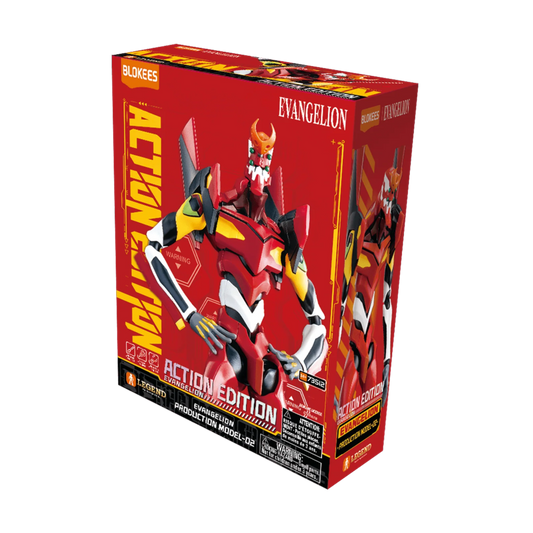 Evangelion - Evangelion EVA-02 Production Action Edition Model Kit