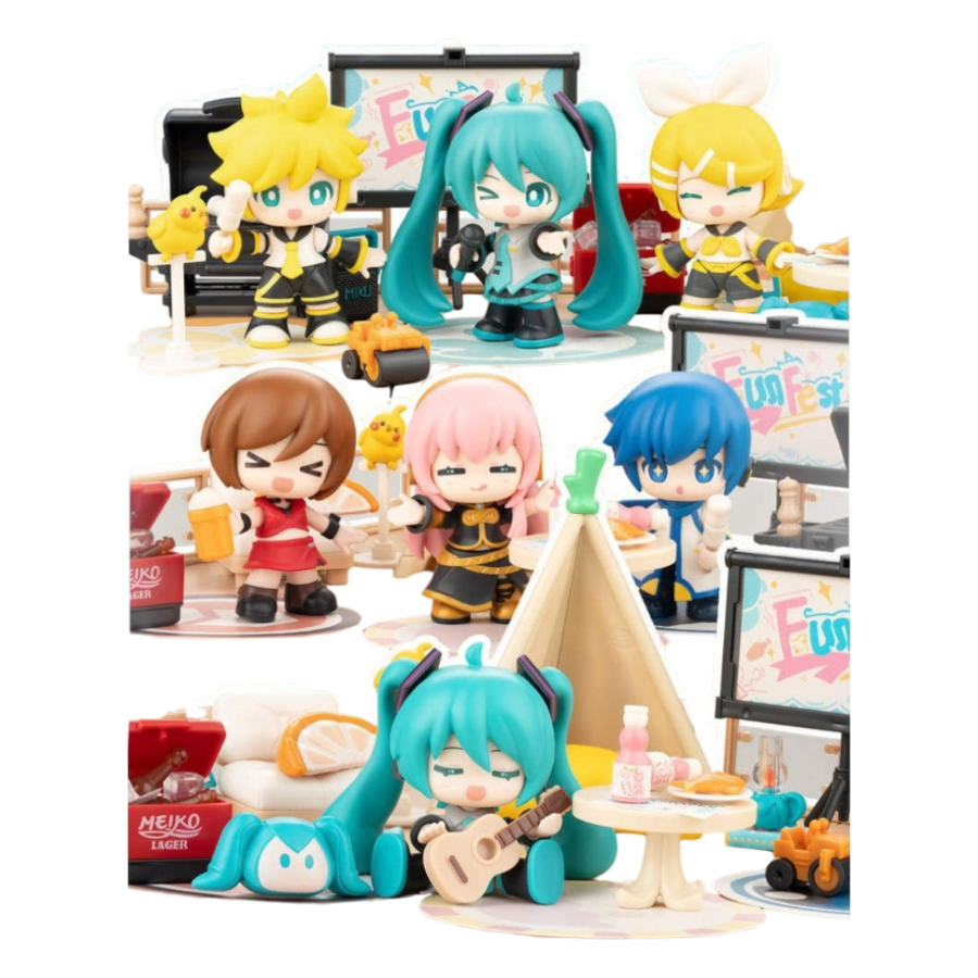Hatsune Miku - DaaVibe 01 Terrace Party Blind Box Assortment (Display of 6)