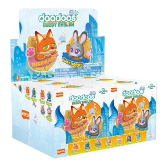 Zootopia – Buddy Emblem daadoos Mate Series 1 Blind Box Model Kit (Display of 6)
