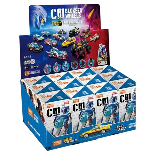 Ultraman - Galaxy Power Blokees Wheels C01 Blind Box (Display of 12)