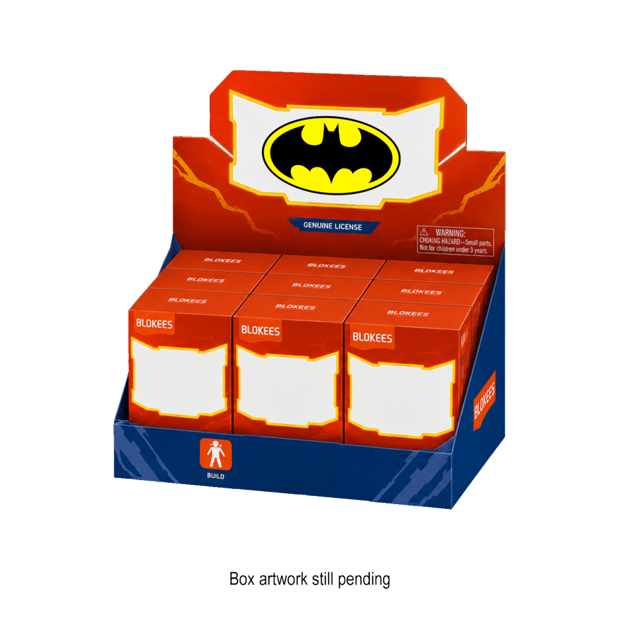Batman - E02 Blokees Wheels ASST Blind Box Assortment (Display of 6)