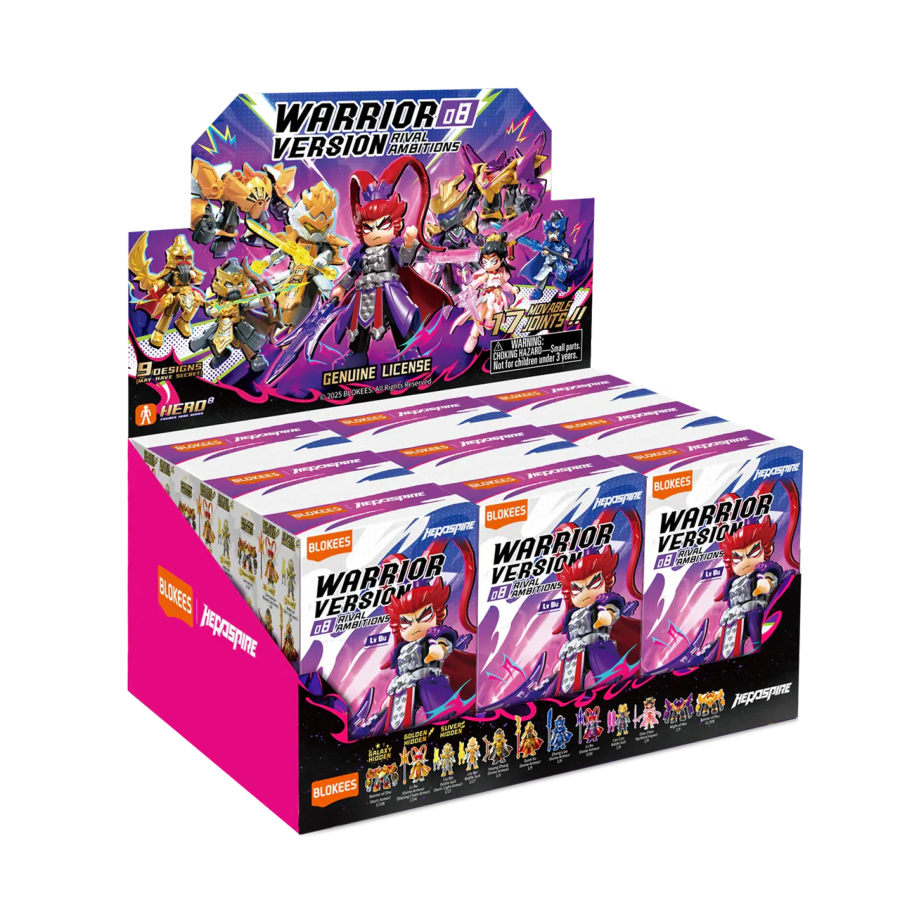 Herospire - Warrior Version WV08 "Rival Ambitions" Blind Box (Display of 9)