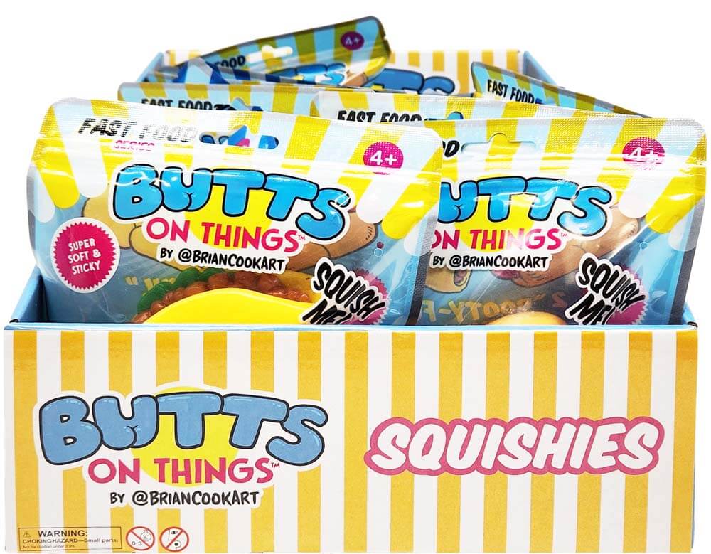 Butts On Things Taba Squishies Fast Food Series