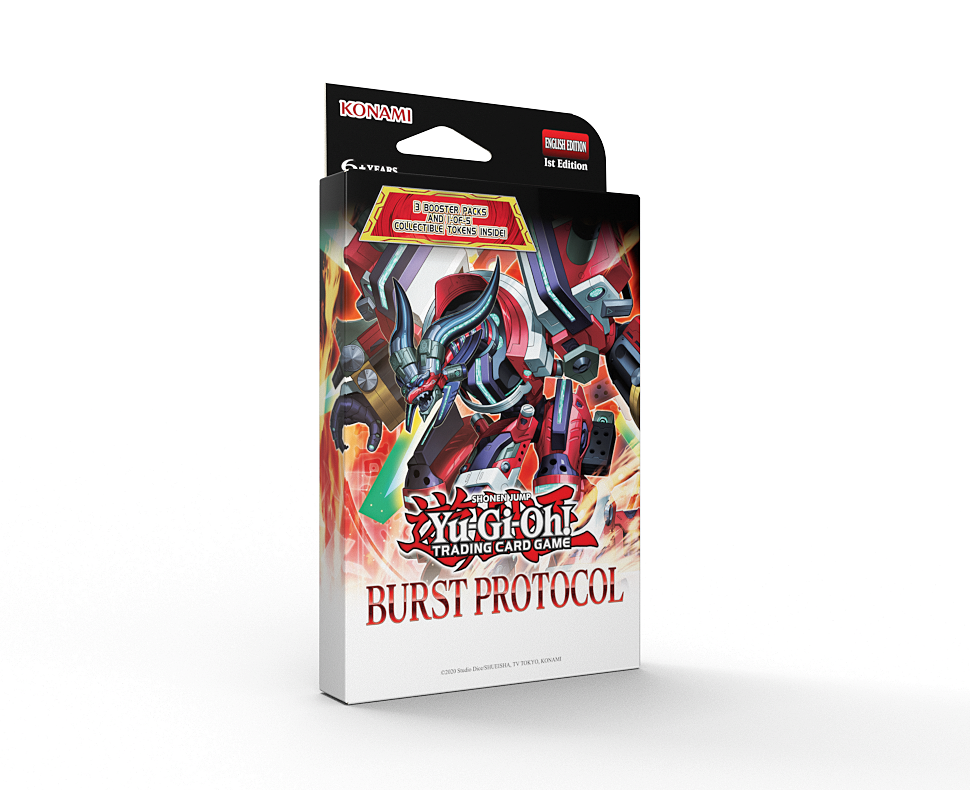 YuGiOh! TCG Burst Protocol - 3 Booster Tuck Box