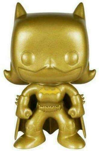 DC Super Heroes - Batgirl Gold  Gamestop Exclusive Stickered Pop! Vinyl #03
