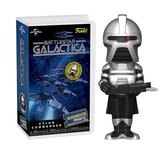 Battlestar Galactica - Cylon Commander SDCC 2023 Funko Exclusive Blockbuster Rewind Figure