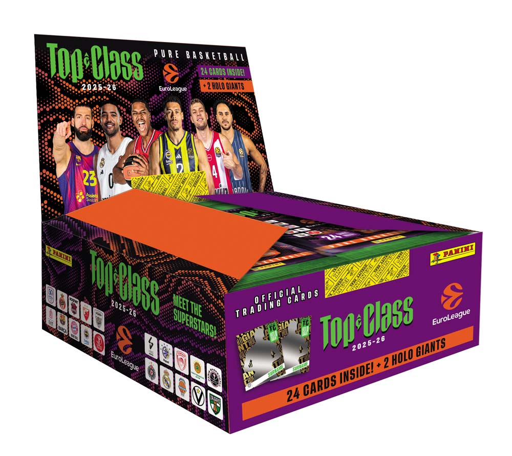 Panini EURO LEAGUE Top Class 2026 Basketball Fat Pack