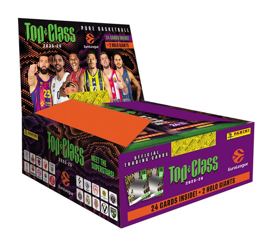 Panini EURO LEAGUE Top Class 2026 Basketball Fat Pack