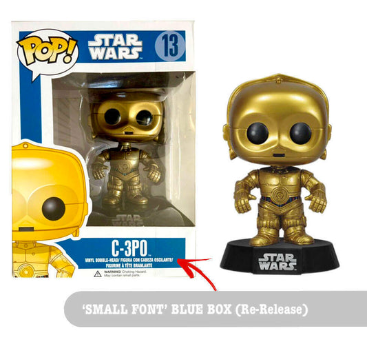 Star Wars - C-3PO (Blue Box) Pop! Vinyl Figure #13