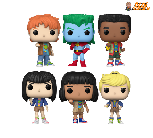 Captain Planet Bundle - 6 POP! Vinyls