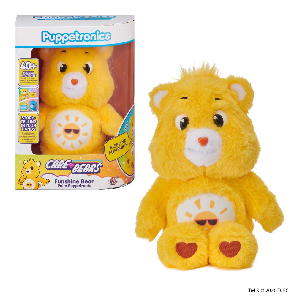 Care Bears Interactive Palm Puppetronic Assorted