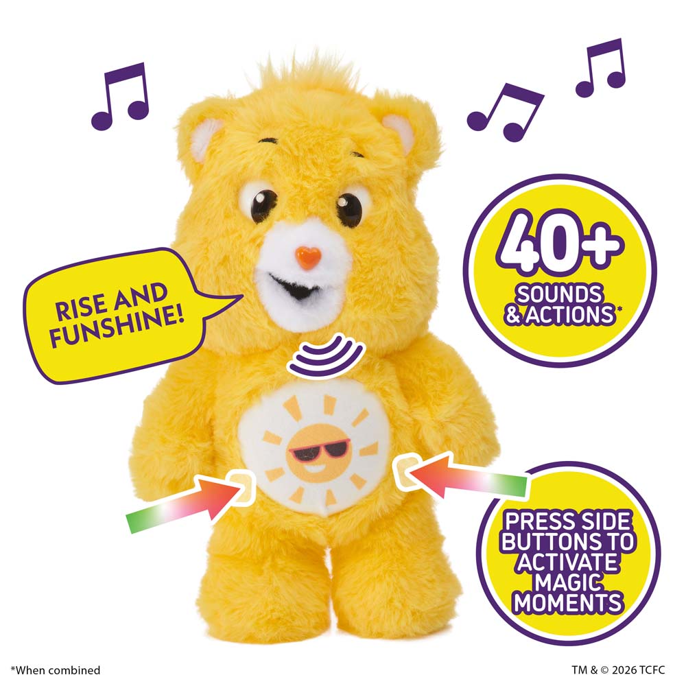 Care Bears Interactive Palm Puppetronic Assorted