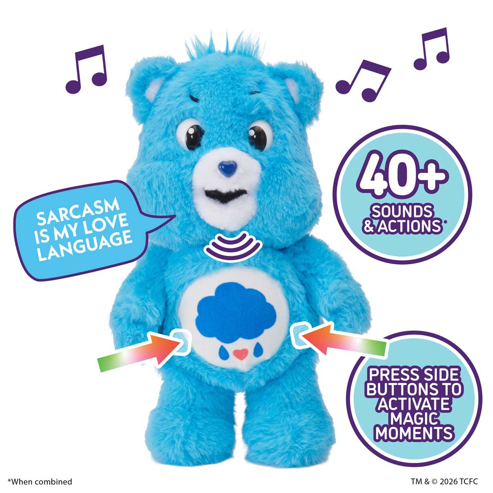 Care Bears Interactive Palm Puppetronic Assorted