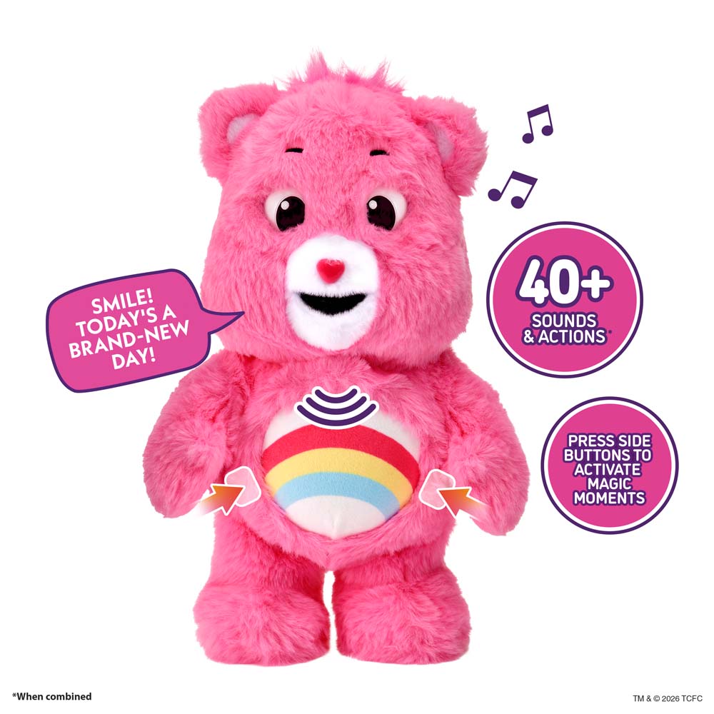 Care Bears Interactive Palm Puppetronic Assorted