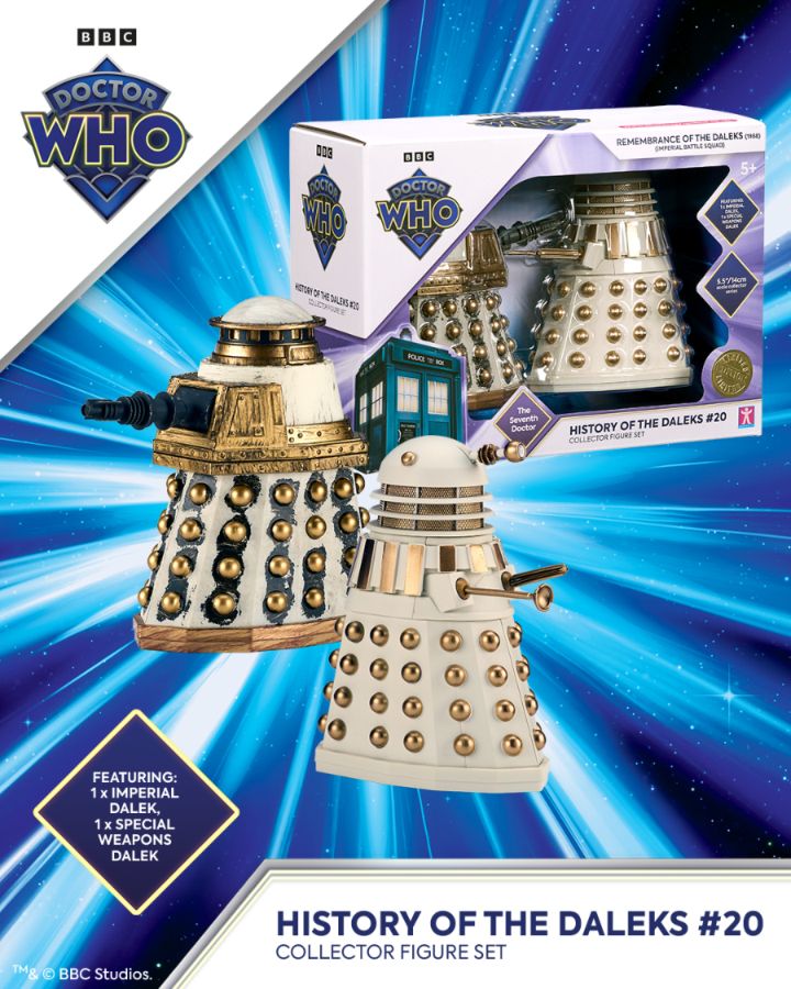 Dr Who - History of the Daleks Collector Figure Set #20