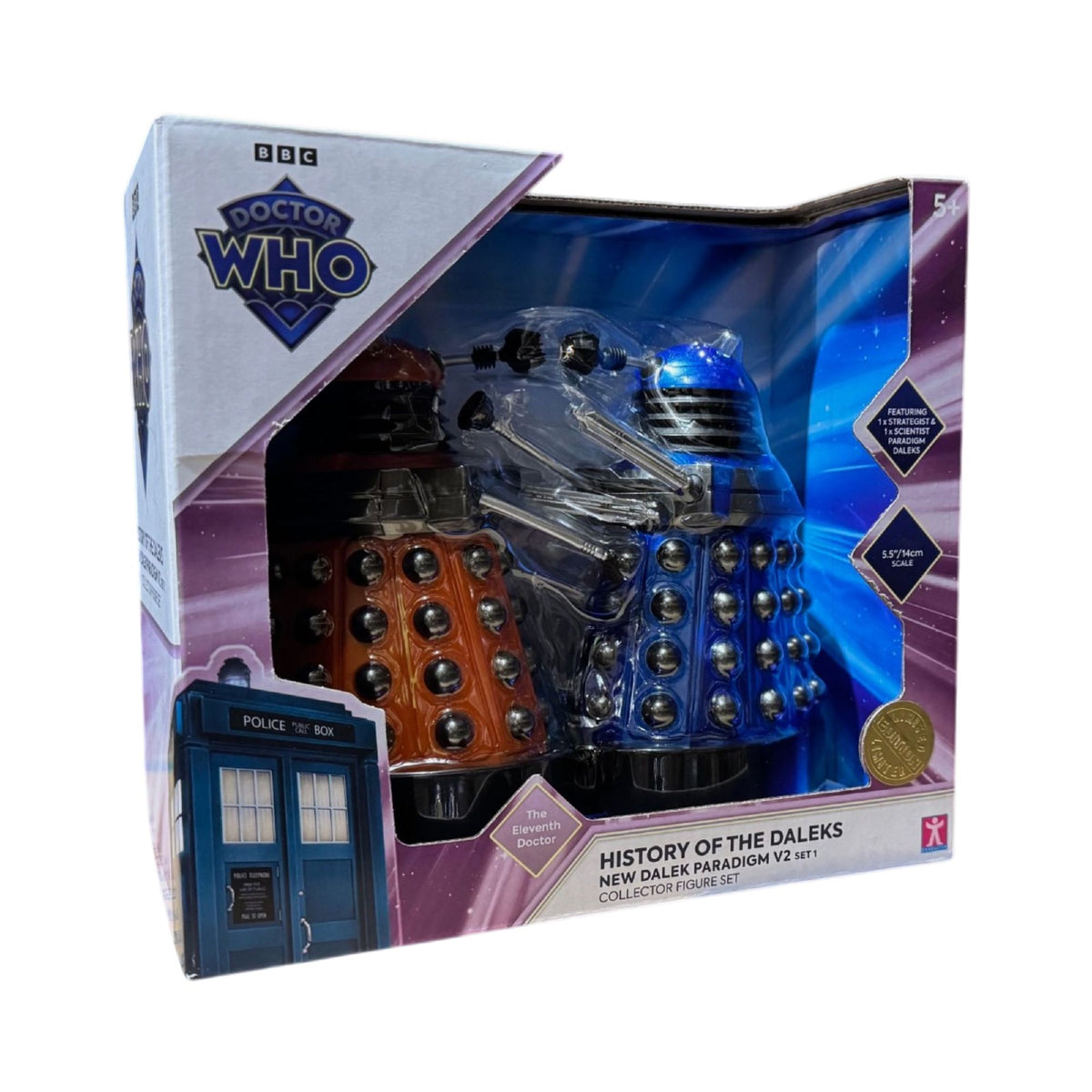 Doctor Who - History of the Daleks #22 Collector Figure Set