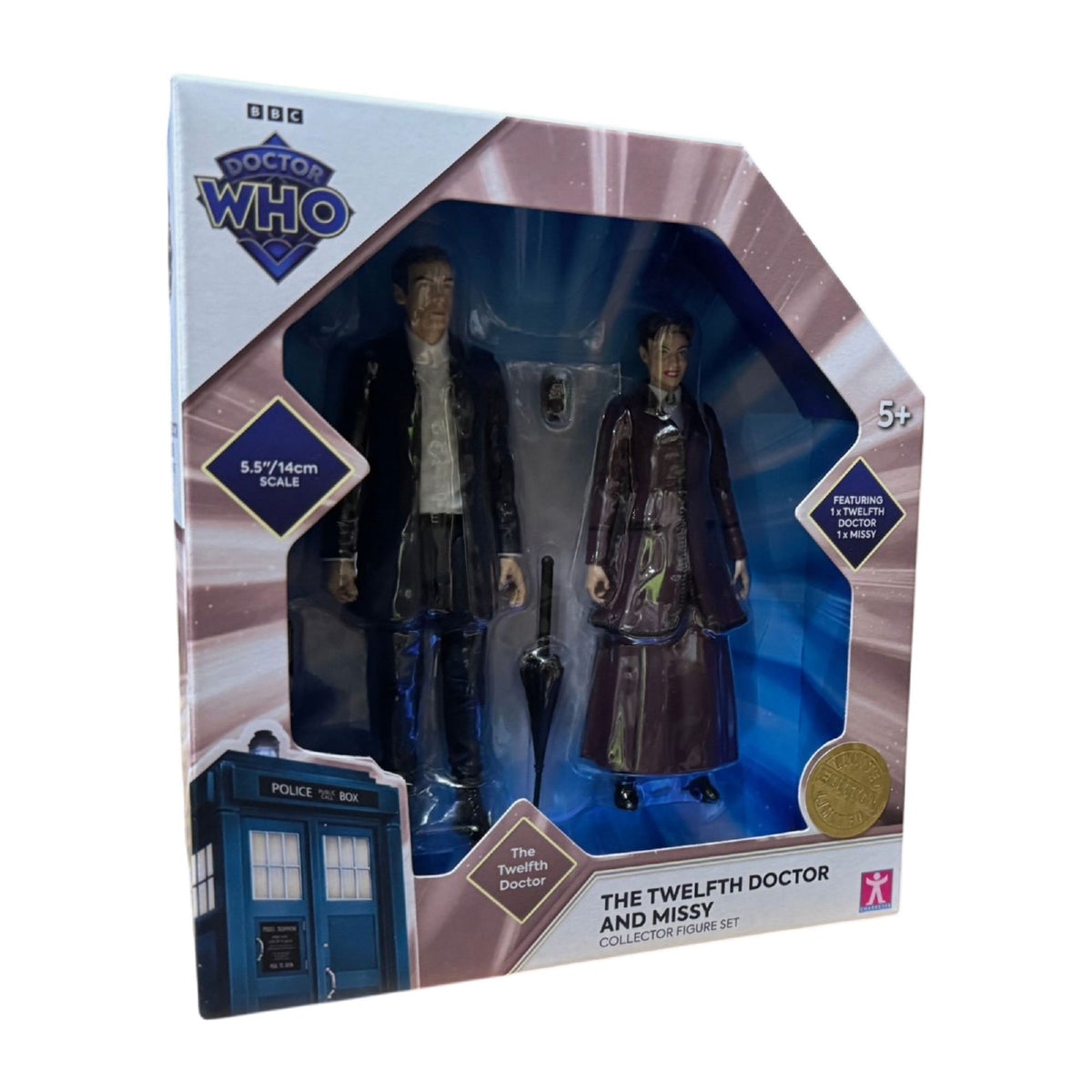 Doctor Who - Twelfth Doctor & Missy Vortex Edition Figure Set