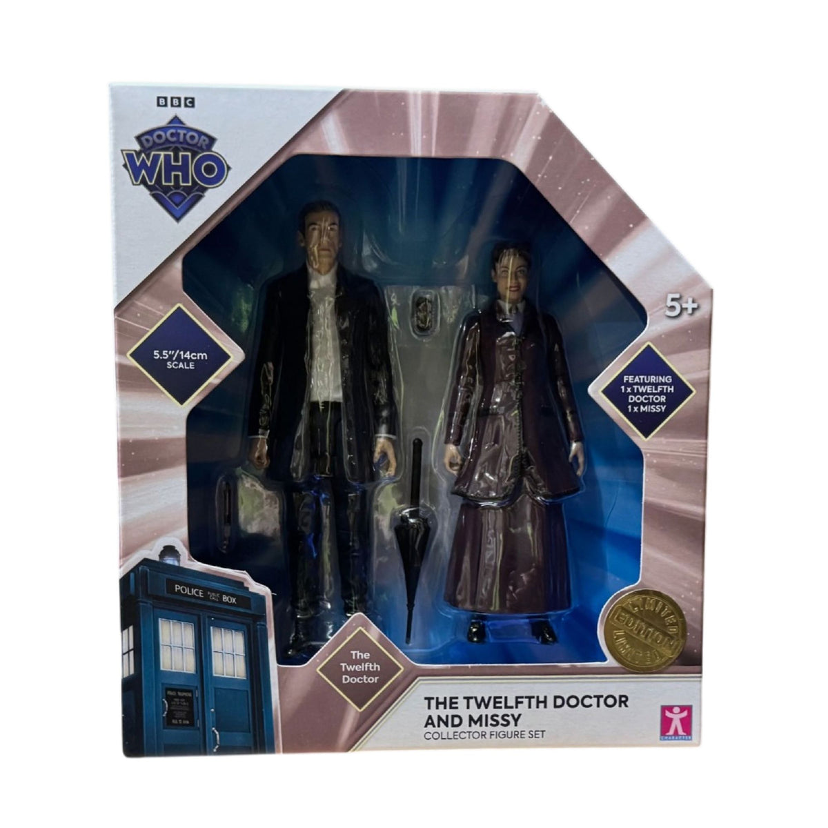 Doctor Who - Twelfth Doctor & Missy Vortex Edition Figure Set