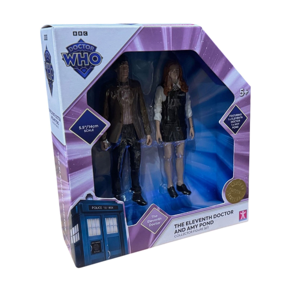 Doctor Who - Eleventh Doctor & Amy Pond Collector Figure Set
