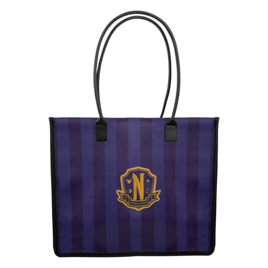Wednesday (TV) - Nevermore Academy Shopping Bag (Purple)