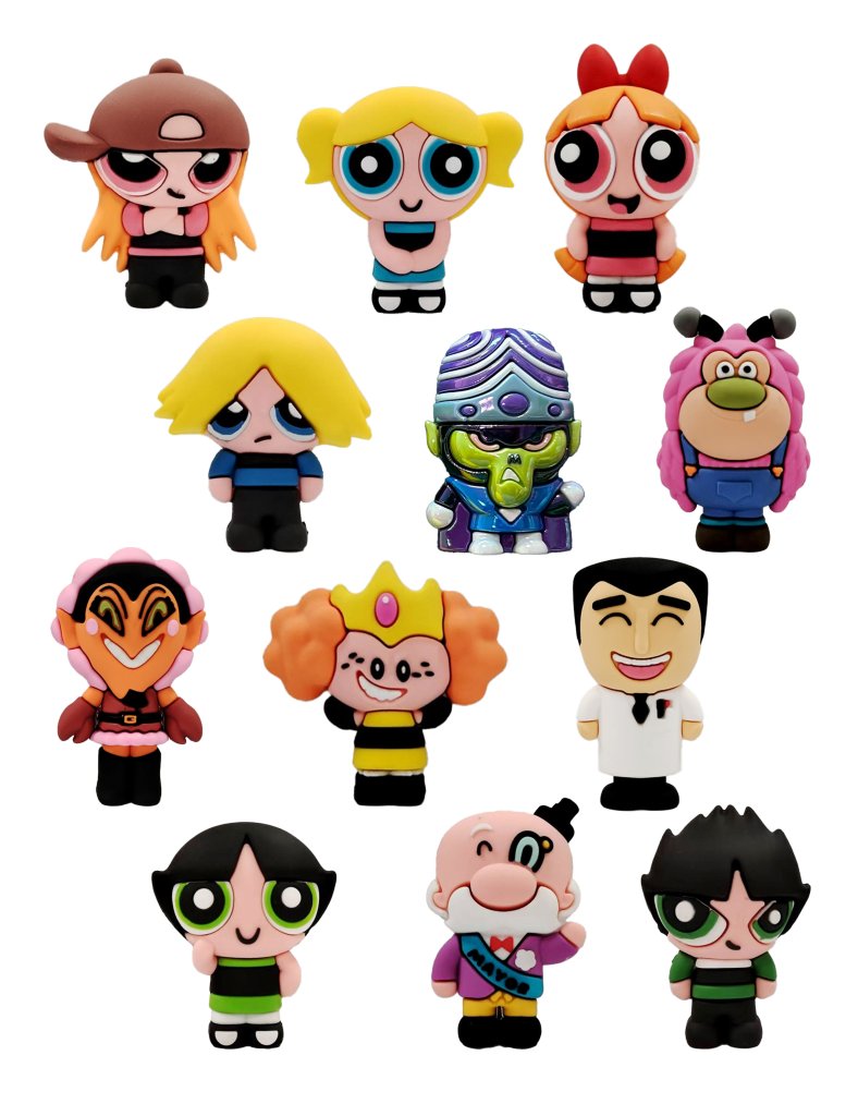 3D figurines- Powerpuff Girls Capsule