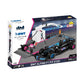 Action Town - BWT Alpine F1 Pit Stop Car Construction Set (490 Pieces)