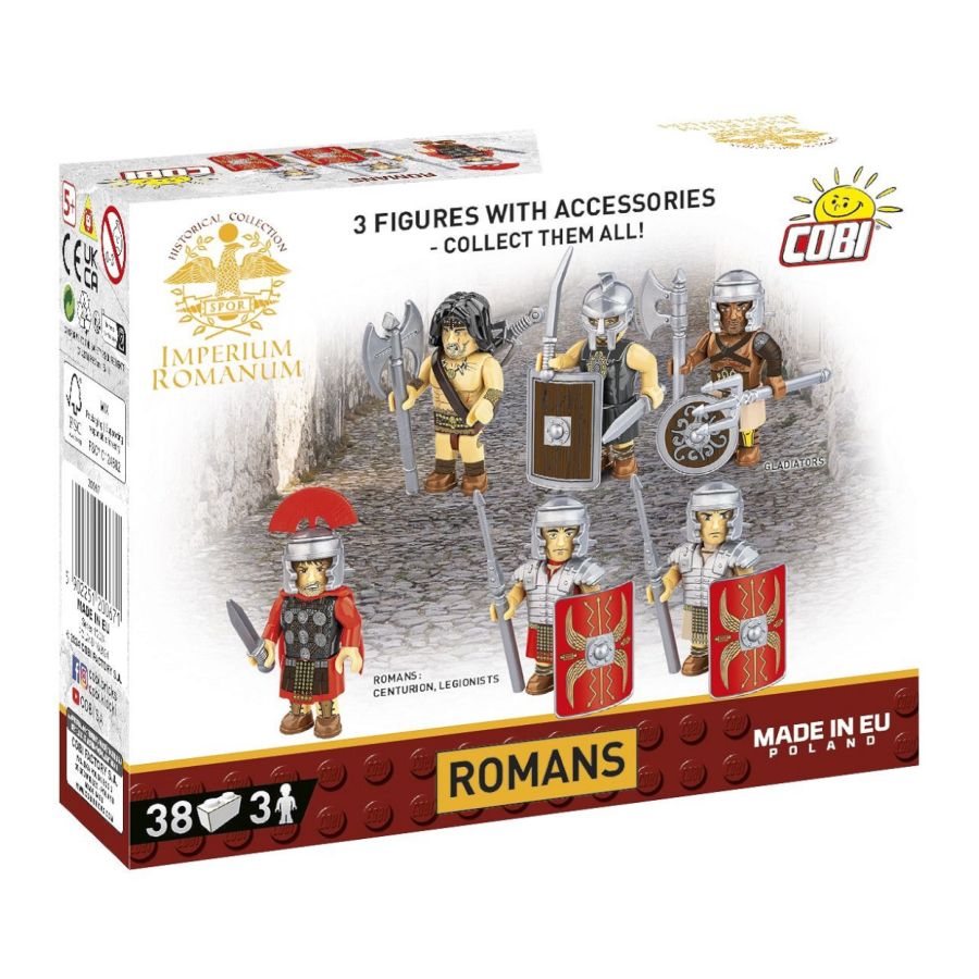 Imperium Romanum - Roman Figures (3 Pcs)