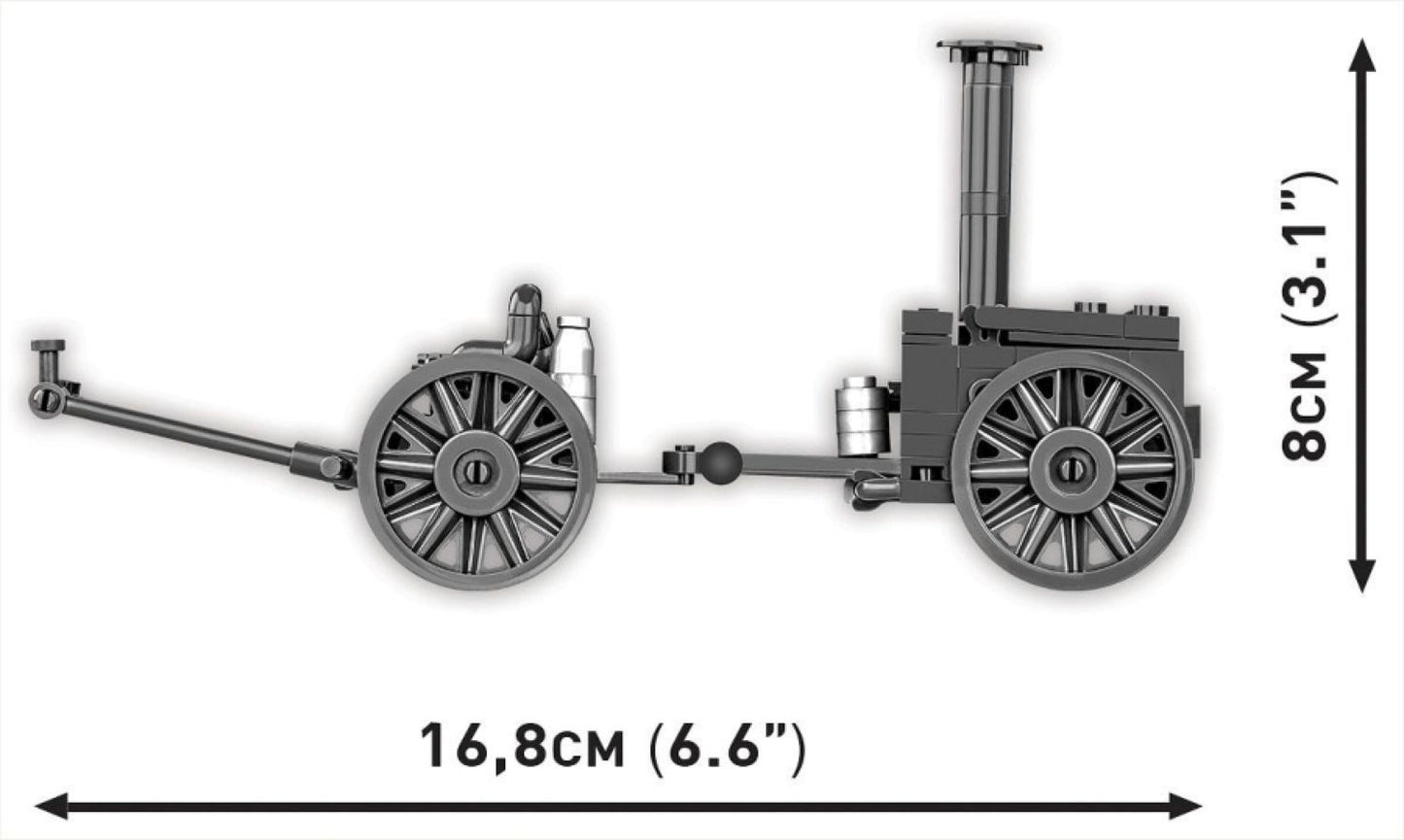 World War 2 - Field Kitchen (Hf.14) 130 Pcs