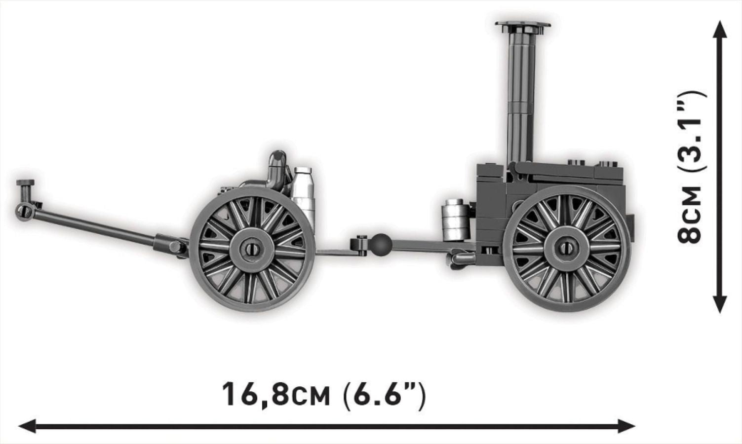 World War 2 - Field Kitchen (Hf.14) 130 Pcs