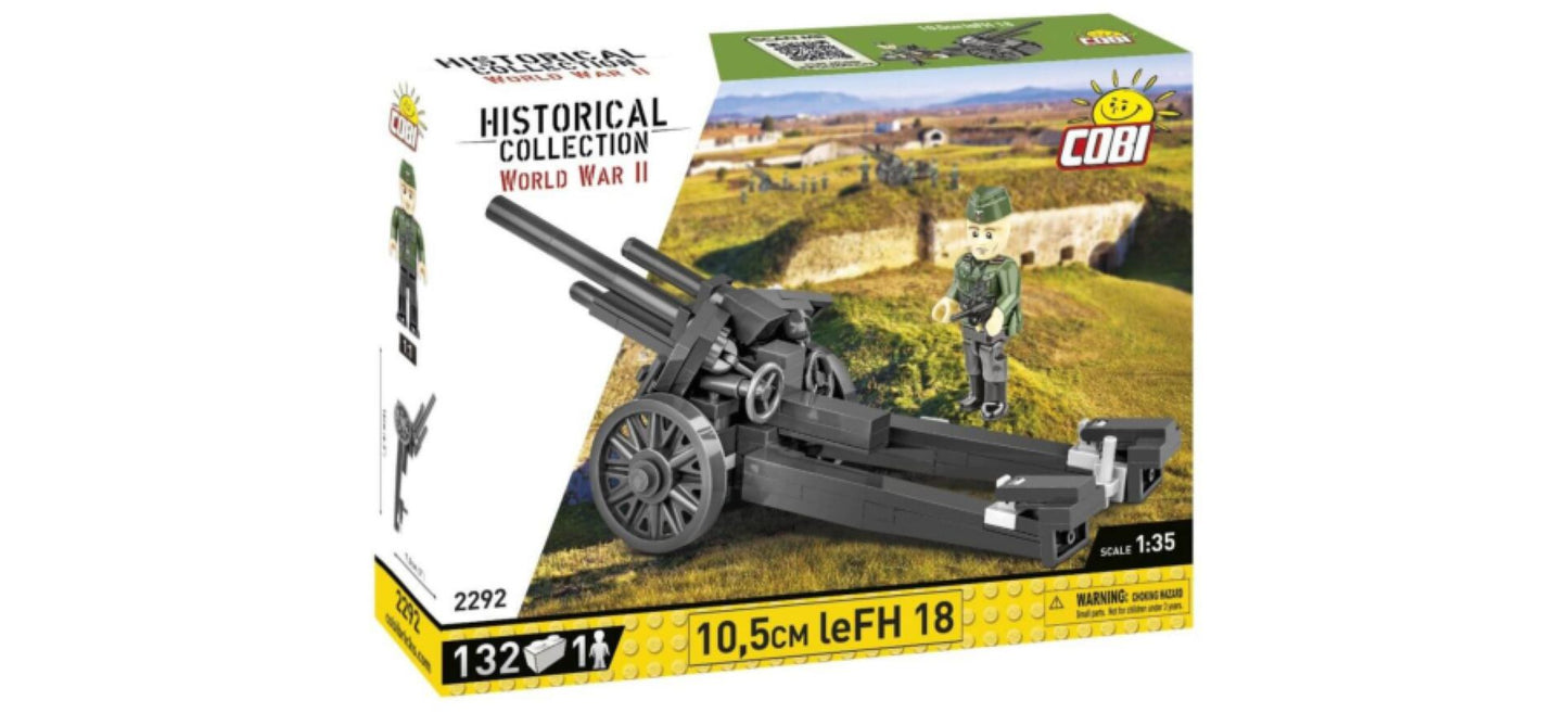 World War 2 - 10.5cm LeFH 18 130 Pcs