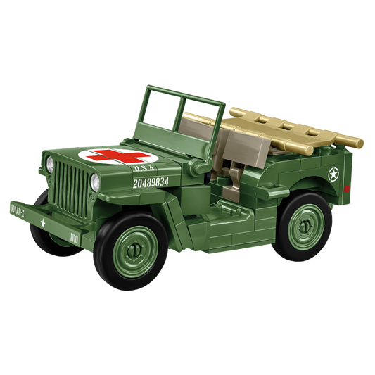 World War 2 - Medical Willys MB (130 Pcs)