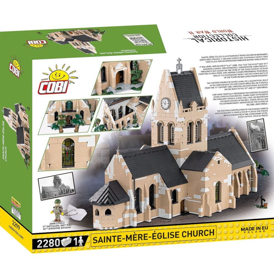 World War 2 - Sainte-Mere-Eglis Church (2280 Pcs)