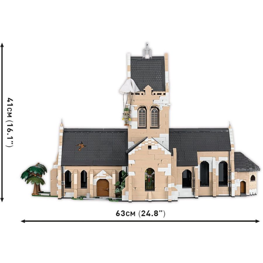 World War 2 - Sainte-Mere-Eglis Church (2280 Pcs)