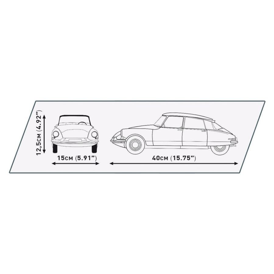Cobi - 1956 Citroen DS 19 (2230 Piece Kit)