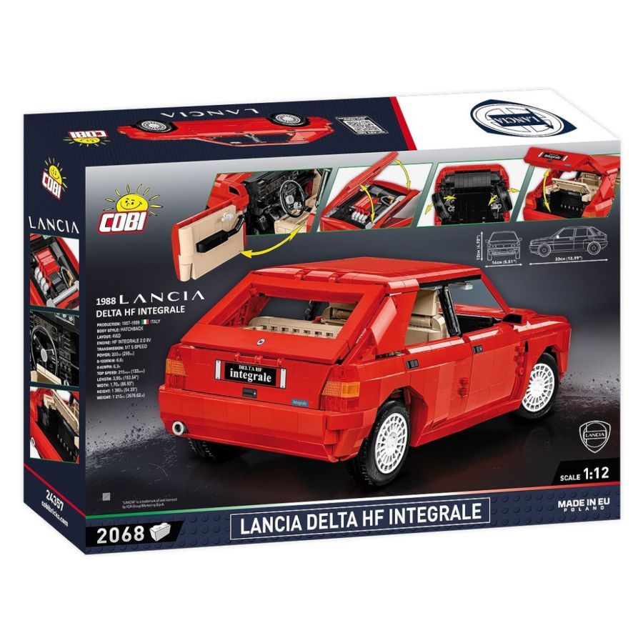 Cobi - Lancia Delta HF Integrale (2068 Piece Kit)
