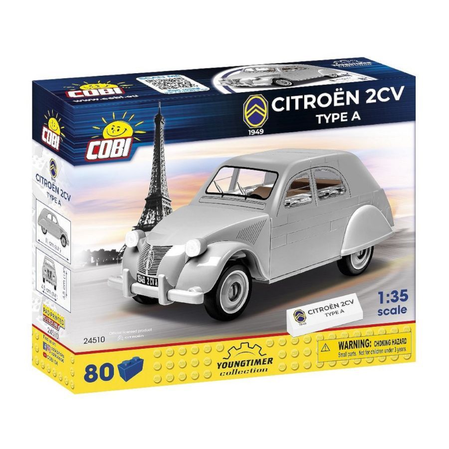 Cobi - Citroen 2CV Type A (80 Piece Kit)
