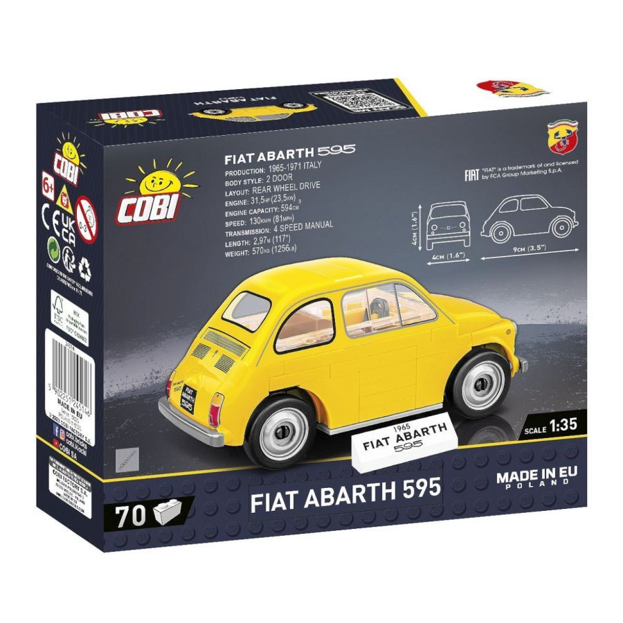 Cobi - Fiat Abarth (70 Piece Kit)