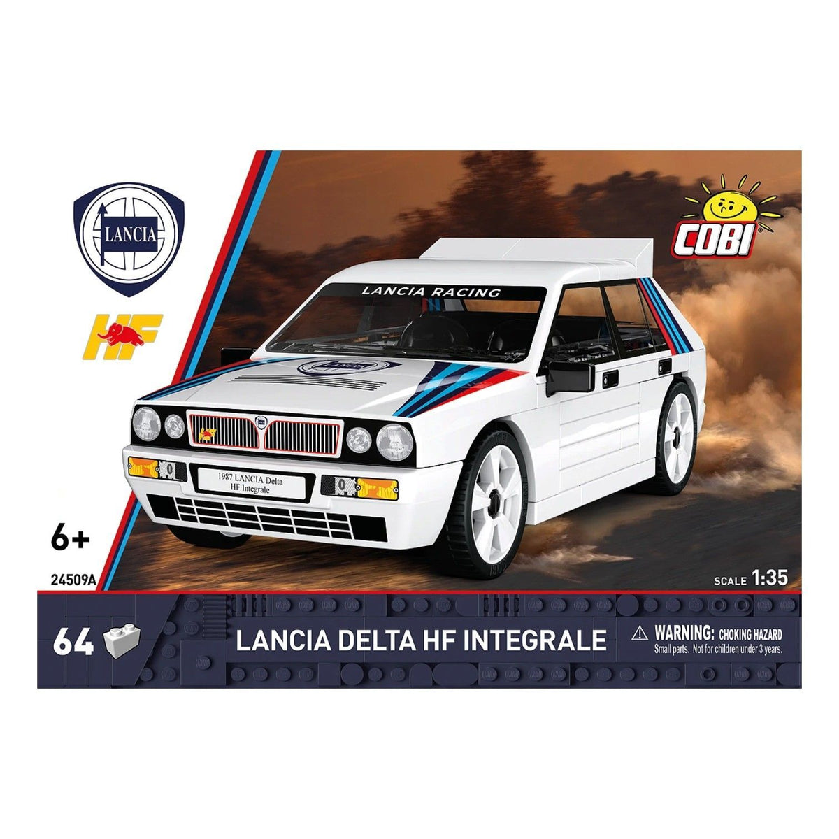 YoungTimer - Lancia Delta HF Integrale EVO 1991 Construction Brick Set (61 Pieces)