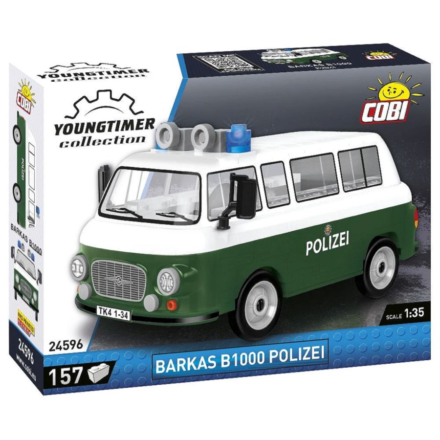 YoungTimer - Barkas B1000 Polizei Brick Kit (157 Pieces)