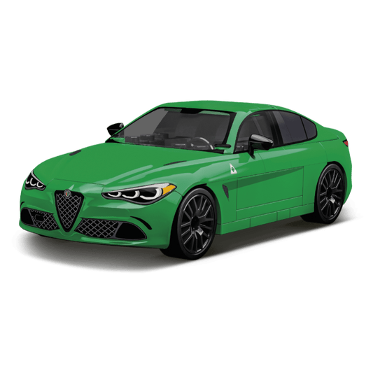 Cobi - Alfa Romeo "Green" Giulia Quadrifoglio (90 Piece Kit)