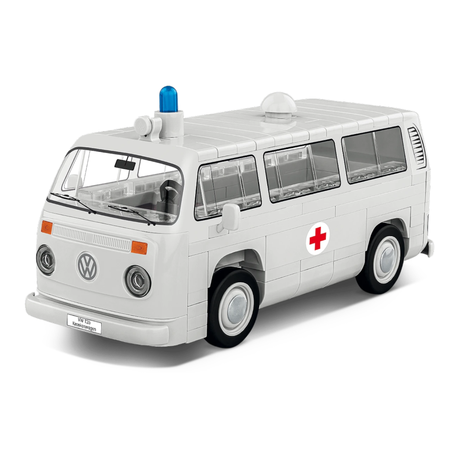 Volkswagen - T2B Krankenwagen Brick Kit (172 Pieces)