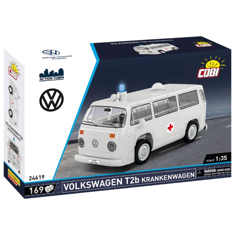 Volkswagen - T2B Krankenwagen Brick Kit (172 Pieces)