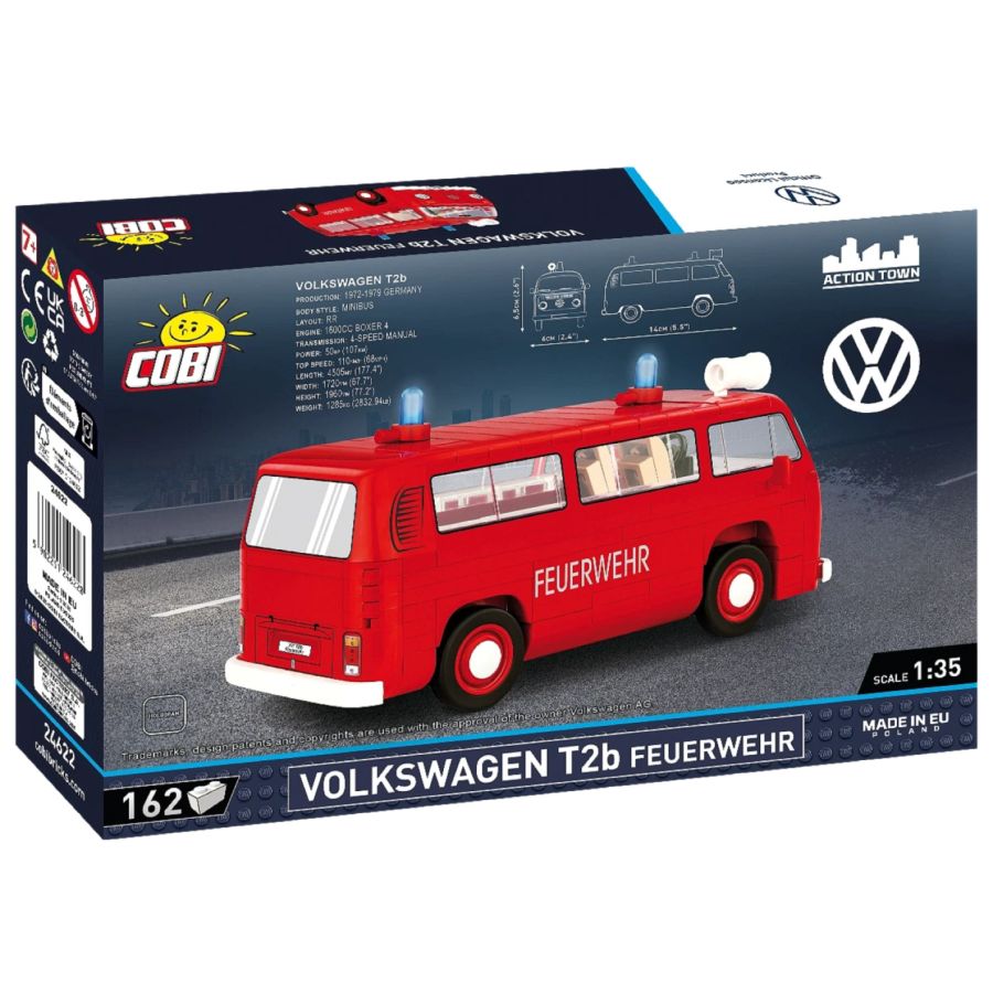 Volkswagen - T2B Feuerwehr Brick Kit (172 Pieces)