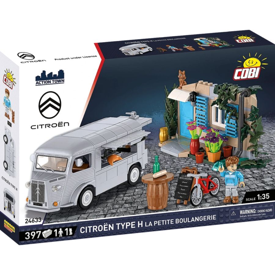 Citroen - Type H "La Petite Boulangerie" (1947-81) Brick Kit (397 Pieces)