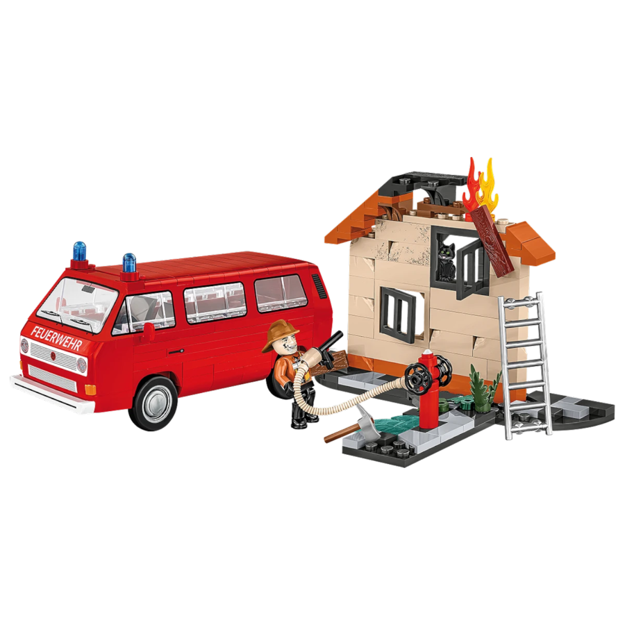 Volkswagen - T3 Feuerwehr Brick Kit (240 Pieces)
