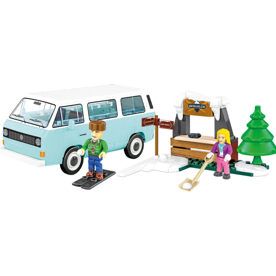 Volkswagen - Winter Adventure with VWT3 Brick Kit (221 Pieces)